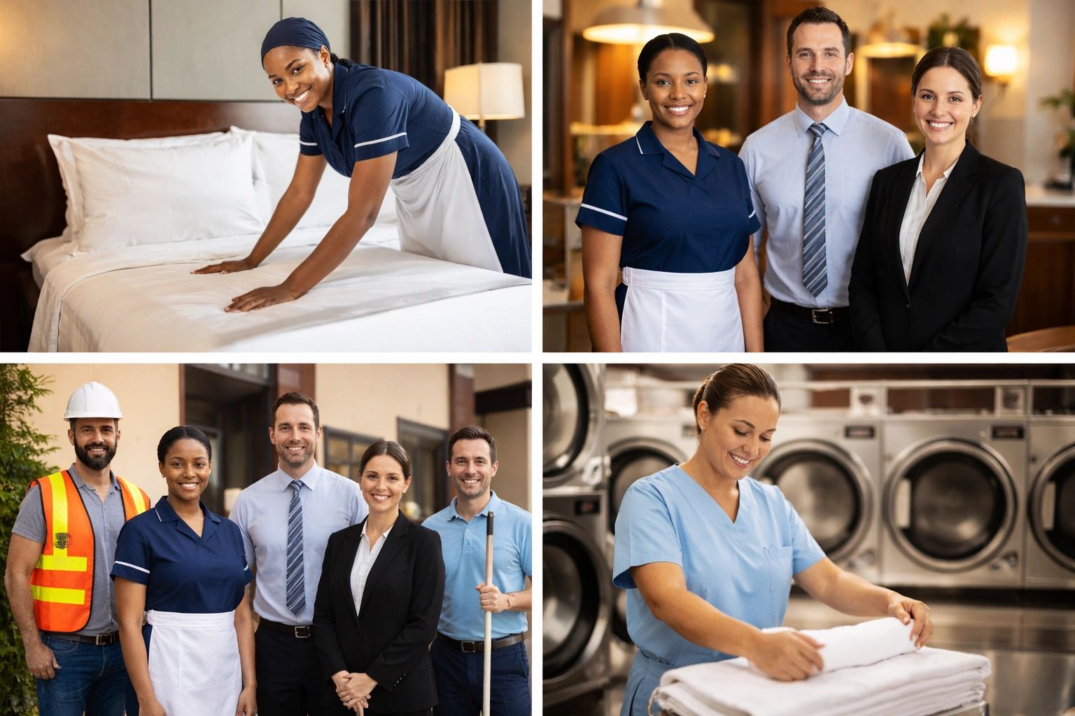 Professional staffing office workers